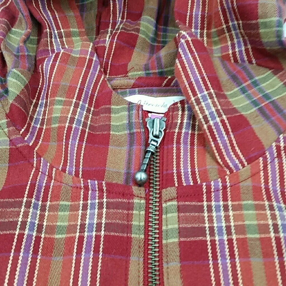 CHRISTOPHER & BANKS l Stretch NEW Plaid Jacket F2 - Picture 4 of 7